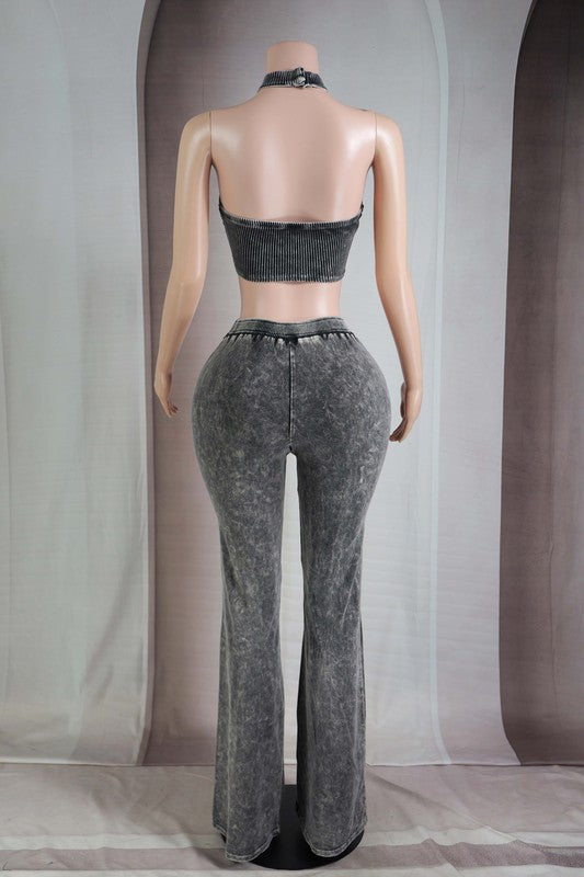 Cross Pants Set