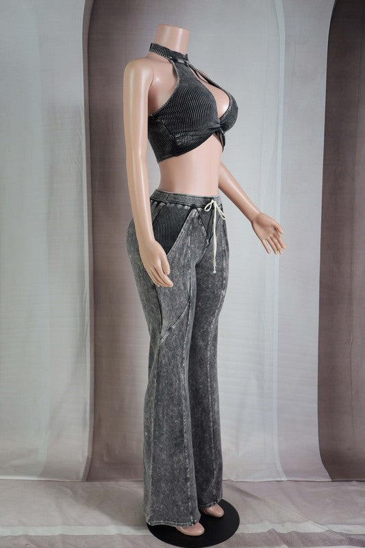 Cross Pants Set