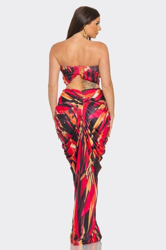 Sunset Skirt Set