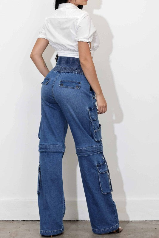 Cargo Denim Shorts / Jeans