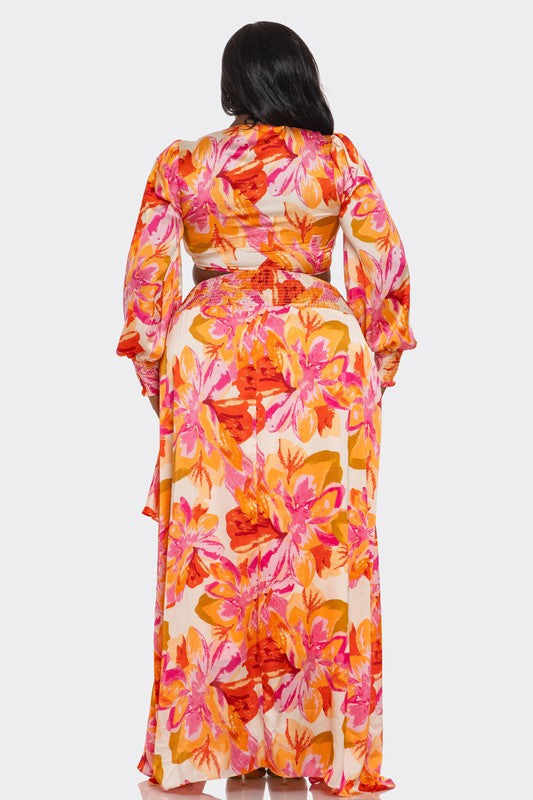 Sunflower Curvy Skirt Set