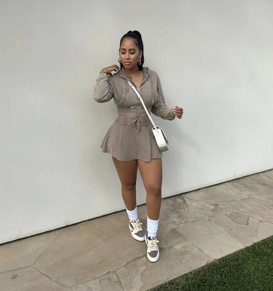 Skirt & Jacket Set