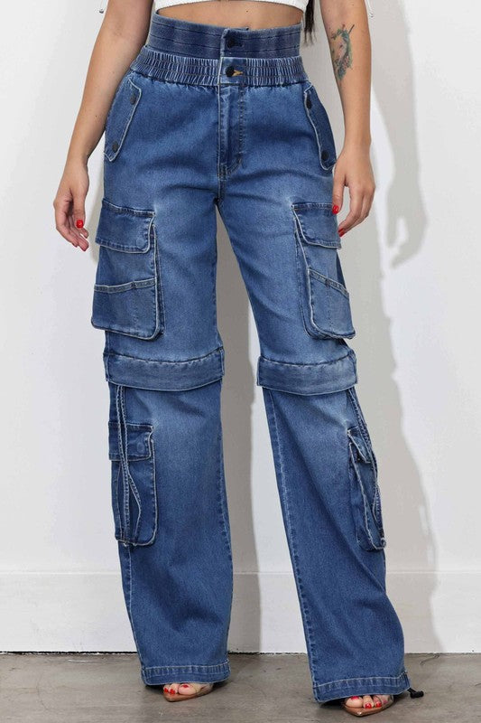 Cargo Denim Shorts / Jeans